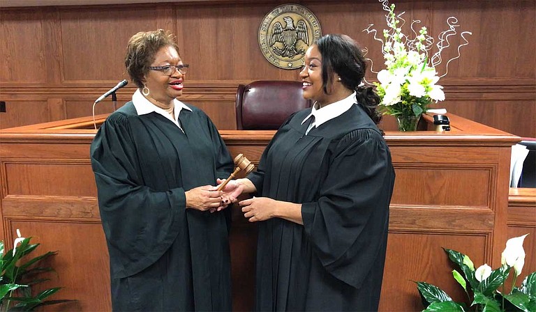Hinds County Chancery Court Judge Patricia Wise (left) retired after nearly 30 years on the bench, clearing the way for her daughter, newly elected Judge Crystal Wise Martin, (right) to continue her legacy.