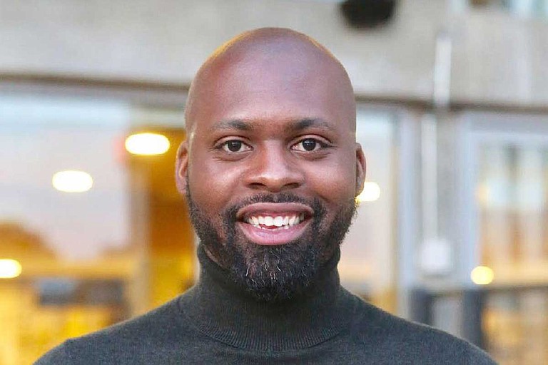 Community activist, motivational speaker and author Duvalier Malone spoke at Tougaloo College on Wednesday, Feb. 13, as part of its "Real Talk" spring semester series. Photo courtesy Duvalier Malone