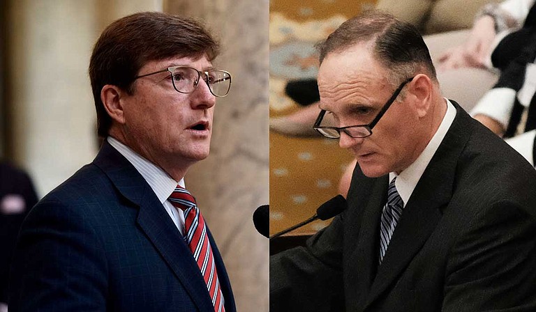 Democratic House Minority Leader David Baria criticized a GOP tort-reform bill and an amendment Rep. Mark Baker, R-Brandon, introduced. The bill and the amendment would make it more difficult for victims to sue property owners for negligence, he said.