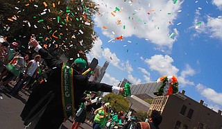 The Hal’s St. Paddy’s Parade & Festival draws around 75,000 people a year, Jackson Police Department estimates show. This year’s event is Saturday, March 23. Photo courtesy Ardenland