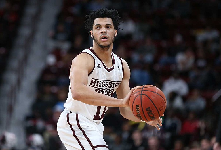 Quinndary Weatherspoon has improved each year since he was named to the all-SEC freshman team in 2015 and the All-SEC first and second team squad the last three years, said Bulldogs head coach Ben Howland. Photo courtesy MSU Athletics