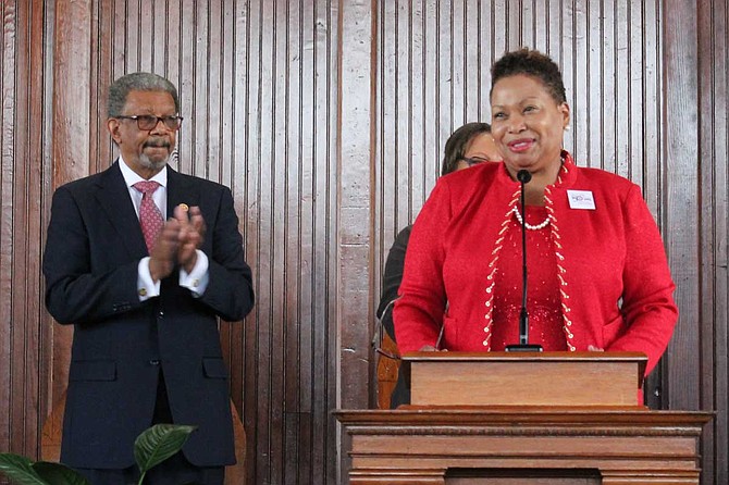 Carmen J. Walters, an experienced leader in higher-education academia, begins her new term as president of Tougaloo College in June 2019. Photo courtesy Tougaloo College