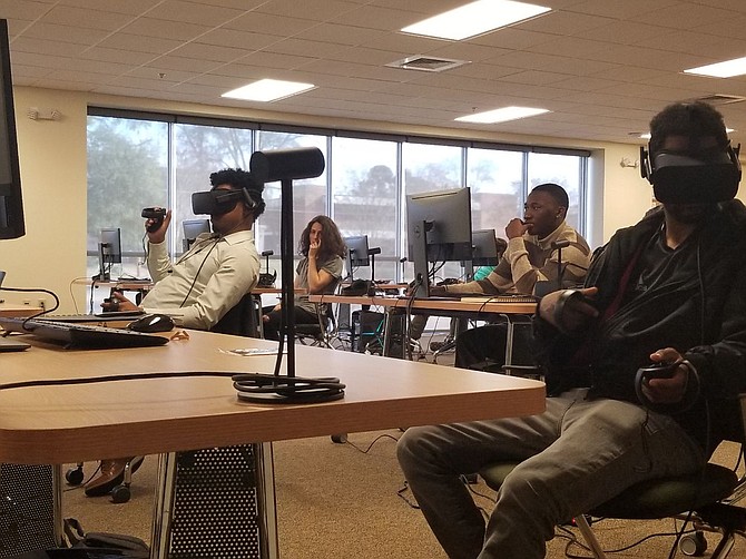 The Lobaki VR Academy offers courses that teach elements of VR programming and coding such as set and level design, digital modeling, animation, lighting, sound, character creation and more. Photo courtesy Lobaki