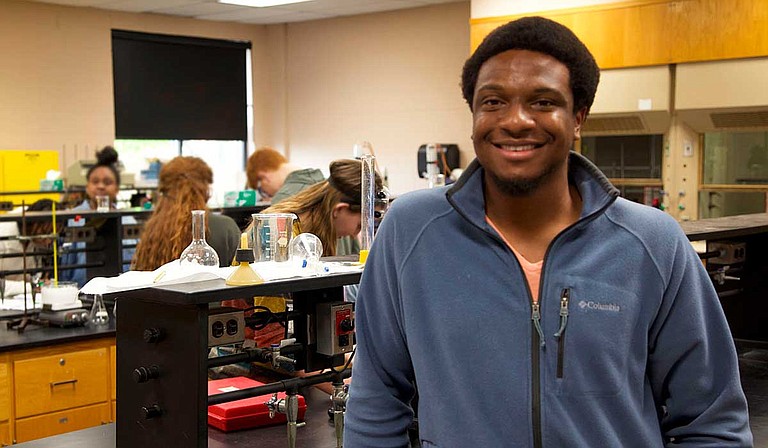 Millsaps College senior DJ Hawkins recently received a Fulbright grant to teach and study in Russia as an English teaching assistant. Photo courtesy Millsaps College