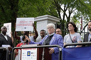 Susan Hrostowski, an episcopal priest who took part in a 2015 lawsuit that successfully ended Mississippi's ban on adoptions for same-sex couples, said Rep. Mark Baker’s views on same-sex adoption “are not shared by other Christians who follow the teachings and ministry of Jesus.”