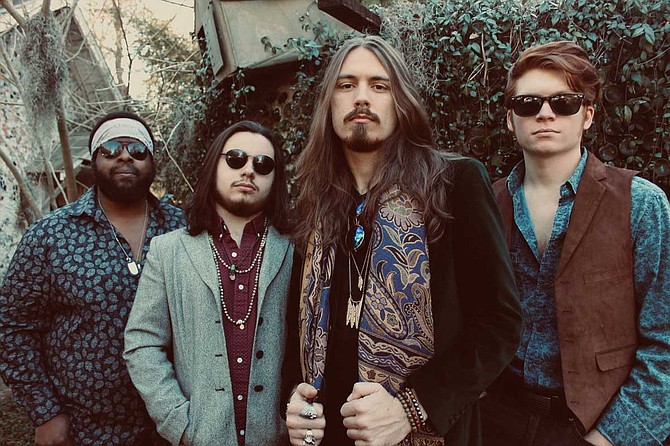 Gulfport, Miss., native Magnolia Bayou is one of several bands that is attracting notice from outside the state. The band is embarking on a national tour, which includes a stop at Jackson's Duling Hall on Friday, April 19. Photo by Piper Leith