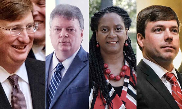 Republican Lt. Gov. Tate Reeves and Democratic Attorney General Jim Hood raised the most in the first quarter of Mississippi's 2019 governor's race, while opponents Velesha P. Williams and Robert Foster raised more modest sums.