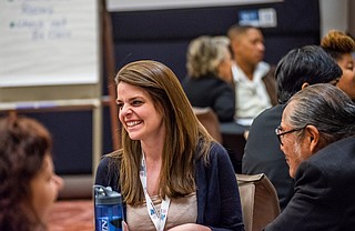 Sarah Stripp of Springboard to Opportunities in Jackson, is in the second WKKF Community Leadership Network. Photo by Alexander Woldeab