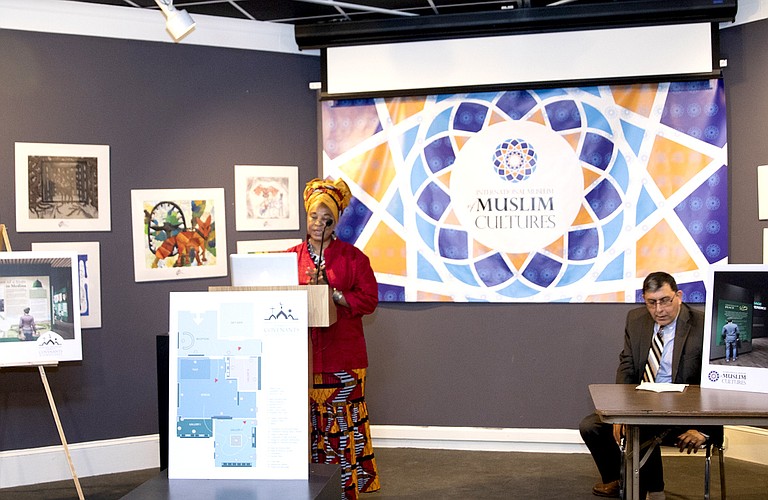 Okolo Rashid says the International Museum of Muslim Culture’s newest exhibit explores Muhammad, not just as a prophet but also as a head-of-state. Photo courtesy IMMC