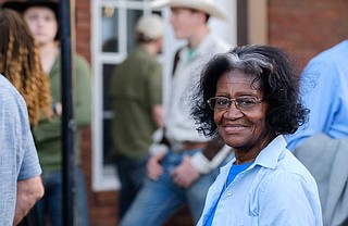 Coe Alice Sturgis, 82, testified against the proposed Enviva wood pellet mill in George County on May 14, 2019.