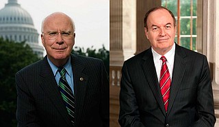 Democratic Sen. Patrick Leahy of Vermont (left) and Republican Sen. Richard Shelby of Alabama (right) are scheduled to speak at the service Tuesday at Northminster Baptist Church in Jackson. Photo courtesy U.S. Senate