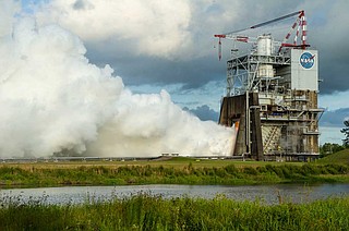 The company will lease space from NASA at Stennis Space Center on the Mississippi Gulf Coast. The facility has long hosted rocket tests. Photo courtesy Stennis Space Center