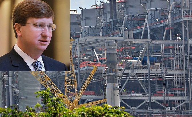Mississippi Lt. Gov. Tate Reeves, a Republican candidate for governor this year, helped push through a $1 billion bond to fund construction of the Kemper plant in 2013. File Photos by Imani Khayyam and Trip Burns