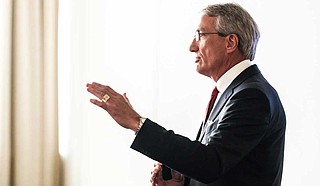 Gerard Gibert, the vice chairman of the Mississippi Lottery Corporation, says he's interested in becoming chancellor of the University of Mississippi. Photo by Ashton Pittman