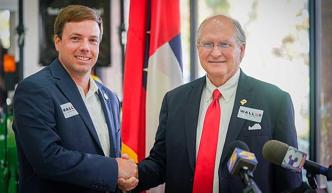 On Tuesday, Mississippi House Rep. Robert Foster, a former 2019 GOP candidate for governor, endorsed former Mississippi Supreme Court Chief Justice Bill Waller for governor in the Republican primary runoff. Photo courtesy Bill Waller for Governor