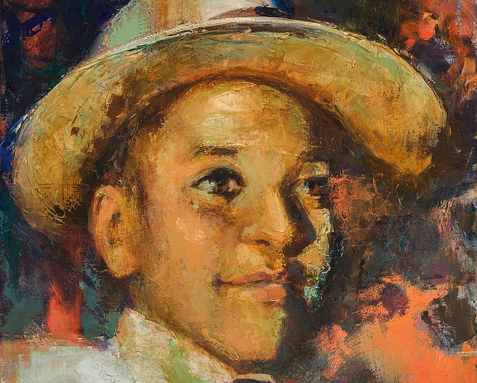 "Justice for Emmett Louis Till is not a black issue. This fight for justice transcends race. It's a call for us to show the world through action that no one is above the law and justice is for all in America. We can no longer remain silent." Painting by Bonnie Mettler