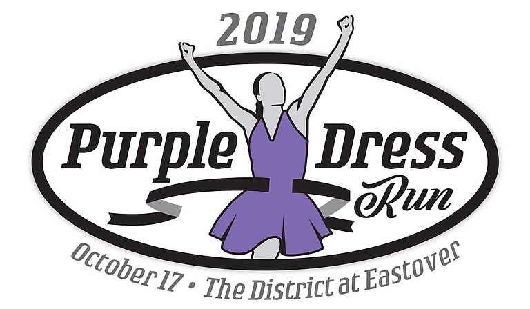 Catholic Charities will host the 8th-annual Purple Dress Run starting at 6 p.m. on Thursday, Oct. 17, at The District at Eastover in honor of National Domestic Violence Awareness month. Photo courtesy Catholic Charities