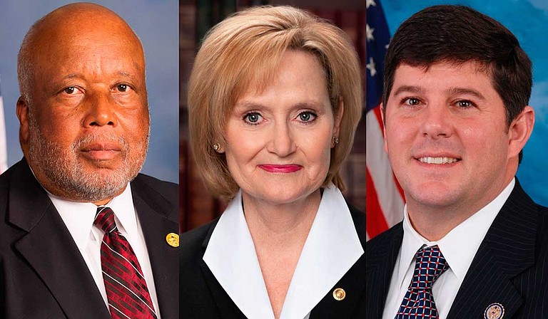 Democratic Mississippi Congressman and U.S. House Homeland Security Committee Chairman Bennie Thompson supports an impeachment inquiry against President Donald Trump. Republican Sen. Cindy Hyde-Smith and U.S. House Rep. Steven Palazzo dismissed concerns about Trump urging the Ukraine president to launch an investigation into possible 2020 opponent Joe Biden. Photo courtesy U.S. Senate