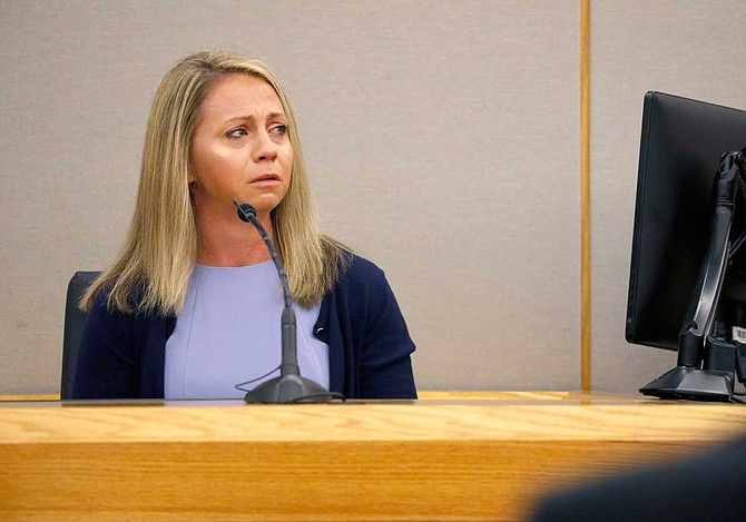A jury reached the verdict in Amber Guyger's (pictured) high-profile trial for the killing of Botham Jean after six days of witness testimony but just a handful of hours of deliberation. Photo by Tom Fox/The Dallas Morning News via AP