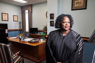 Before she was elected Hinds County Circuit Court judge, Faye Peterson served as Hinds County district attorney from 2001 to 2007. Photo by Seyma Bayram