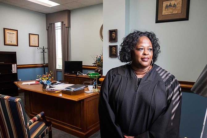 Before she was elected Hinds County Circuit Court judge, Faye Peterson served as Hinds County district attorney from 2001 to 2007. Photo by Seyma Bayram