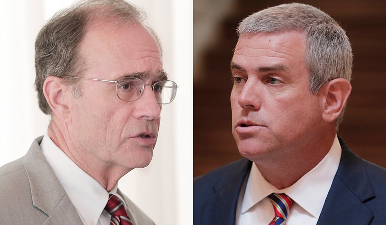 The lawsuit was filed May 30 against two Republican officials—Secretary of State Delbert Hosemann (left), who is Mississippi's top elections officer, and House Speaker Philip Gunn (right). Photo by Imani Khayyam