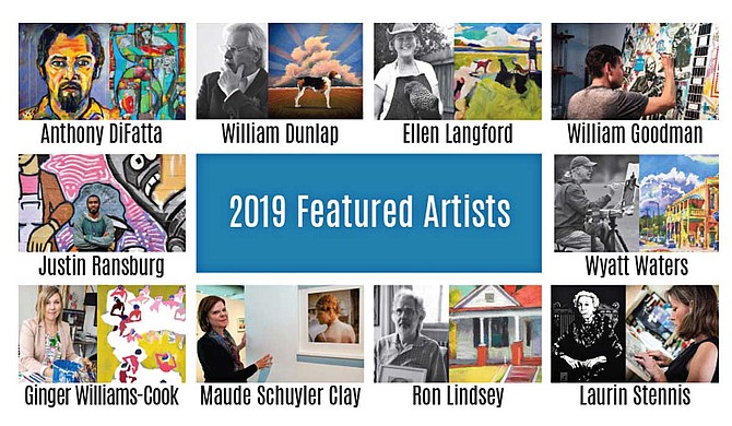 Mississippi Heritage Trust's 20th-annual auction will include art pieces from 10 Mississippi artists, each of which illustrates one of the 10 most endangered historic places in Mississippi for 2019. Photo courtesy Mississippi Heritage Trust