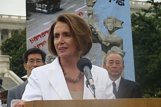House Speaker Nancy Pelosi announced a vote on the resolution, which would be the first formal House vote on the impeachment inquiry. Photo courtesy Flickr/Nancy Pelosi