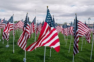 Mississippi State University holds a series of Veterans Day events. Photo by Wesley Tingey.