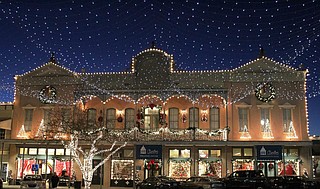 The City of Canton hosts its annual Christmas festival throughout the season. Photo courtesy Canton Christmas Festival