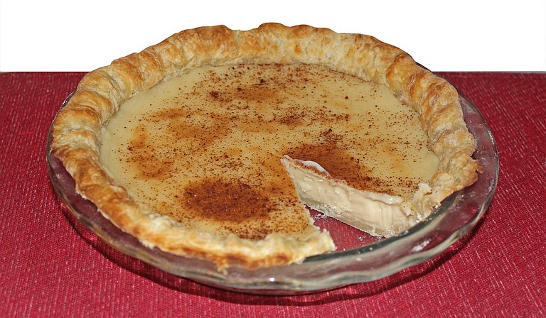 Sugar Cream Pie makes for a sweet treat for the fall or holiday season. Photo by Nate Schumann