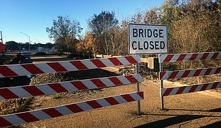 The incoming Hinds County Board of Supervisors could vote to halt previously approved road and bridge repairs. Photo by Kristin Brenemen.