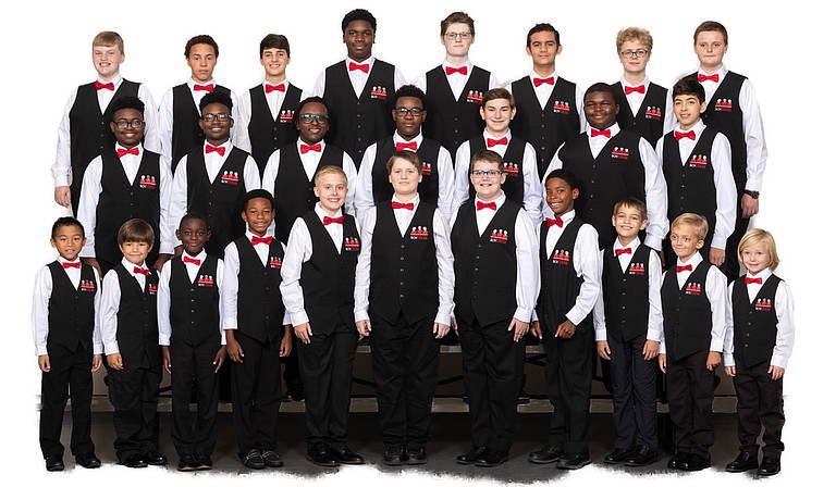 The Mississippi Boychoir prepares for its annual holiday concert, "Tidings of Comfort and Joy." Photo courtesy Joe Ellis