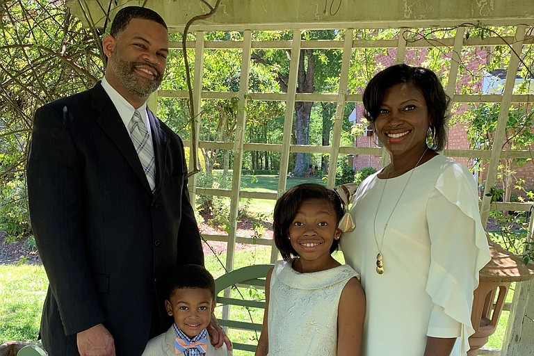 Outside of her workplace, Tasha Bibb (right) spends the majority of her time with her husband, Robert, and her children, Preston and Sydnee. Photo courtesy Tasha Bibb