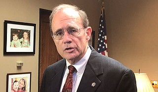 Mississippi Lt. Gov. Delbert Hosemann, who will become the new lieutenant governor and Senate president next month, told reporters Tuesday that he is looking at options for expanding Medicaid in Mississippi. Photo by Nick Judin