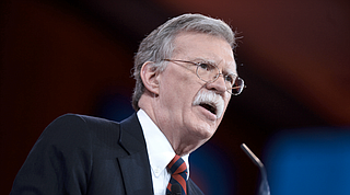 Pressure increased Monday on senators to call John Bolton to testify at President Donald Trump's impeachment trial even as defense lawyers brushed past extraordinary new allegations from Trump's former national security adviser and made legal and historical arguments for acquittal. Photo courtesy Flickr/Gage Skidmore