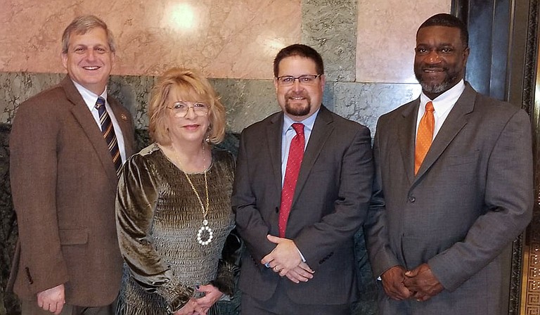 Mississippi House Rep. Ramona Blackledge, second from left, is resigning her seat under pressure from House Speaker Philip Gunn. Photo courtesy Mississippi House Rep. Donnie Scogin