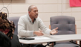 The Jackson City Council and State Auditor Shad White are investigating an agreement with Mayor Chokwe A. Lumumba’s backer Akil Bakari (pictured). Photo by Imani Khayyam