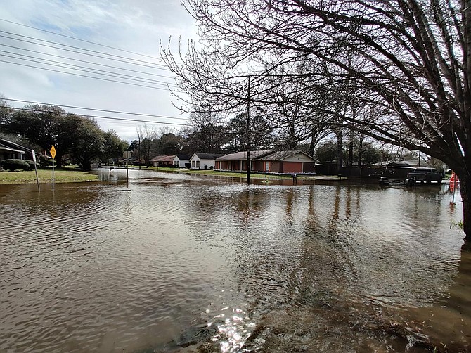 Nearly $10.3 million of the federal emergency funding is to repair damage caused by flooding during February, when some roads collapsed during heavy rains. Photo by Nick Judin