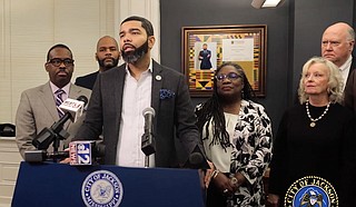 On Feb. 19, 2020, Mayor Chokwe A. Lumumba announced a $89.8-million settlement with Siemens Inc. Photo courtesy City of Jackson