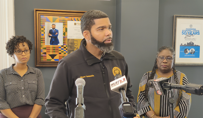 Jackson Mayor Chokwe Lumumba announced the creation of a COVID-19 task force on March 12 to monitor the progress of the novel coronavirus in the capital city. Photo by Nick Judin