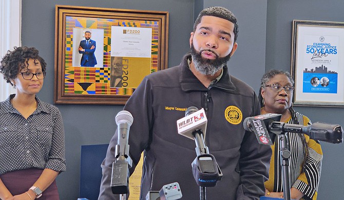 On March 12, Jackson Mayor Chokwe A. Lumumba announced the creation of a COVID-19 task force on to monitor the progress of the pandemic in the capital city. By March 16, the mayor declared a state of civil emergency and signed executive orders to prohibit the number of people in a gathering, shutter non-essential City buildings and require non-essential City employees to work off-site. Photo by Nick Judin
