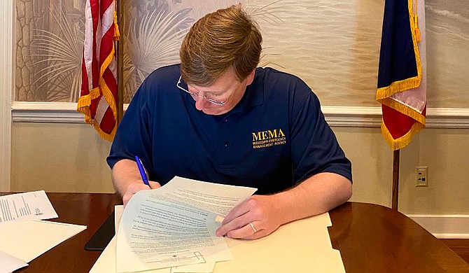Mississippi Gov. Tate Reeves announced Friday that he is postponing the March 31 Republican primary runoff in the state's 2nd Congressional District because of the coronavirus. The new date is June 23. Photo courtesy State of Mississippi