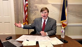 Today, Governor Tate Reeves signed a new executive order to further ramp up the state's efforts to protect the health of Mississippians during the outbreak of COVID-19. Photo courtesy State of Mississippi