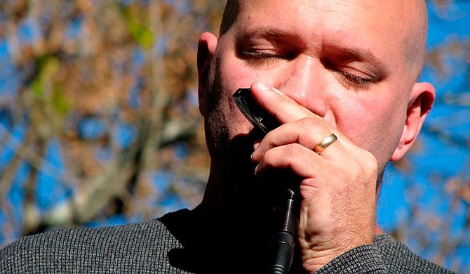 Jacksonian music artist Scott Albert Johnson holds live concerts through his Facebook page. Photo by Susan Margaret Barrett