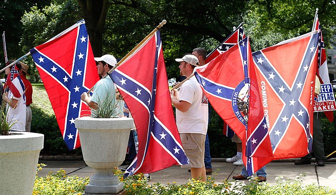 Supporters of the Confederacy celebrate every April as Confederate Heritage Month, usually with a proclamation signed by the Mississippi governor. File photo by Imani Khayyam