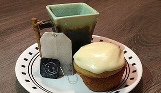 Enjoy a spot of tea with your tea-infused cupcakes. Photo by Nate Schumann