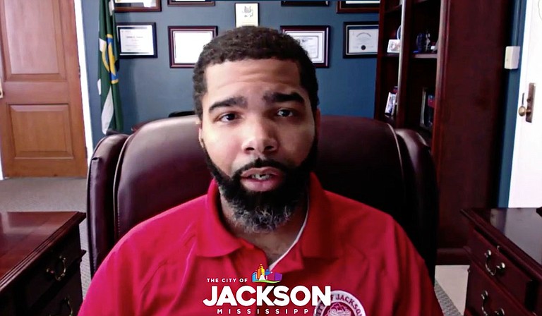 In a video released Friday, Mayor Chokwe Antar Lumumba called for a repeal of Mississippi’s Open Carry Law, citing that the law makes it impossible for police to remove illegal guns from Jackson’s streets and stokes an environment of fear and intimidation. Photo courtesy City of Jackson