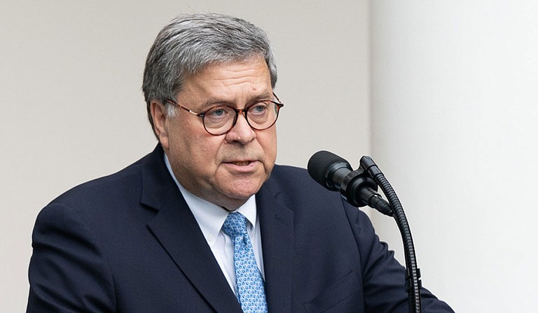 Attorney General William Barr on Monday ordered federal prosecutors across the U.S. to identify coronavirus-related restrictions from state and local governments “that could be violating the constitutional rights and civil liberties of individual citizens.” Official White House Photo by Shealah Craighead