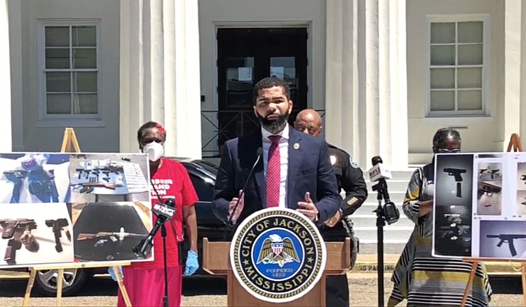 On April 30, Mayor Chokwe A. Lumumba announced that he is extending the City of Jackson’s shelter-in-place order to May 15. Photo courtesy City of Jackson